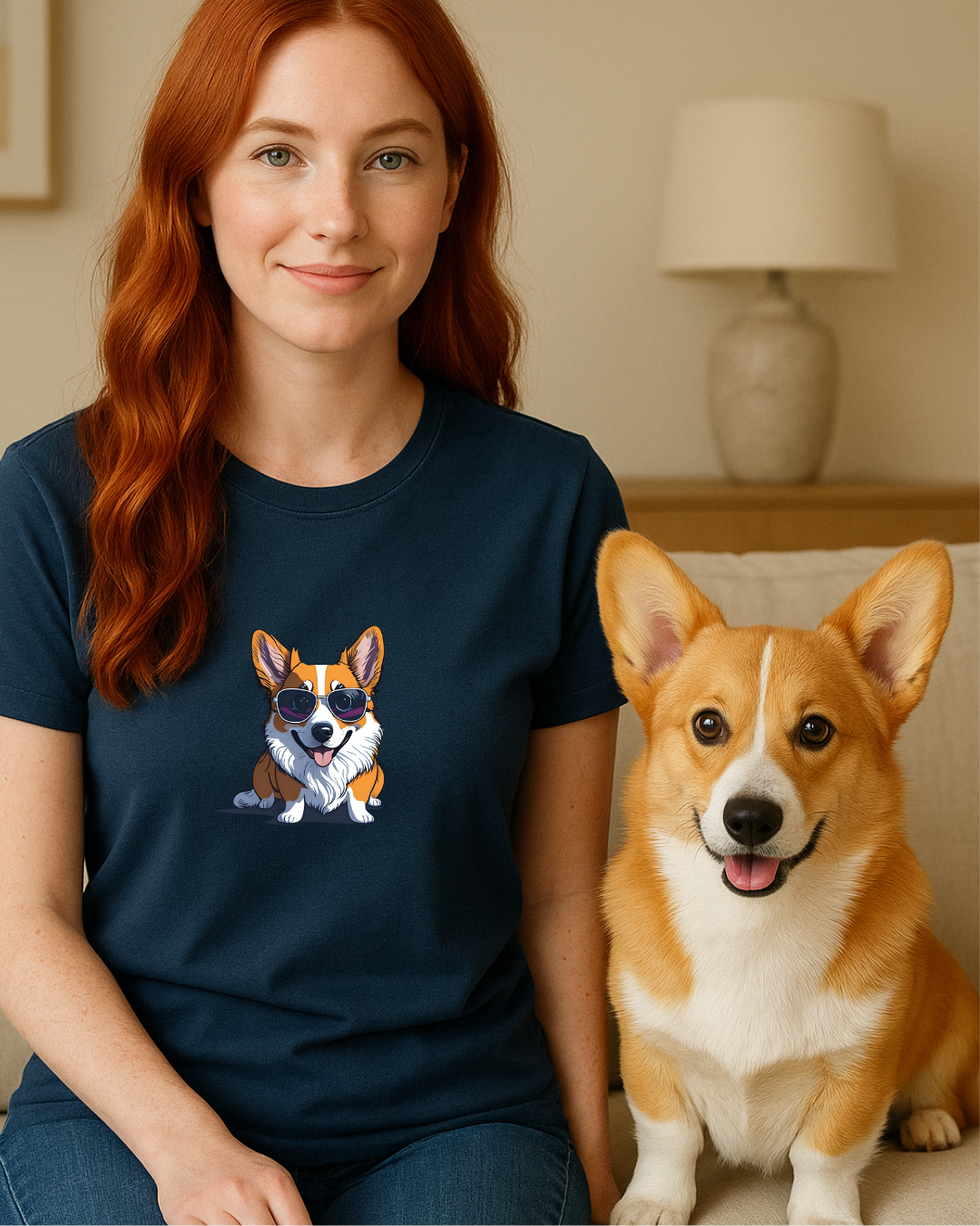 cool corgi: Unisex classic tee