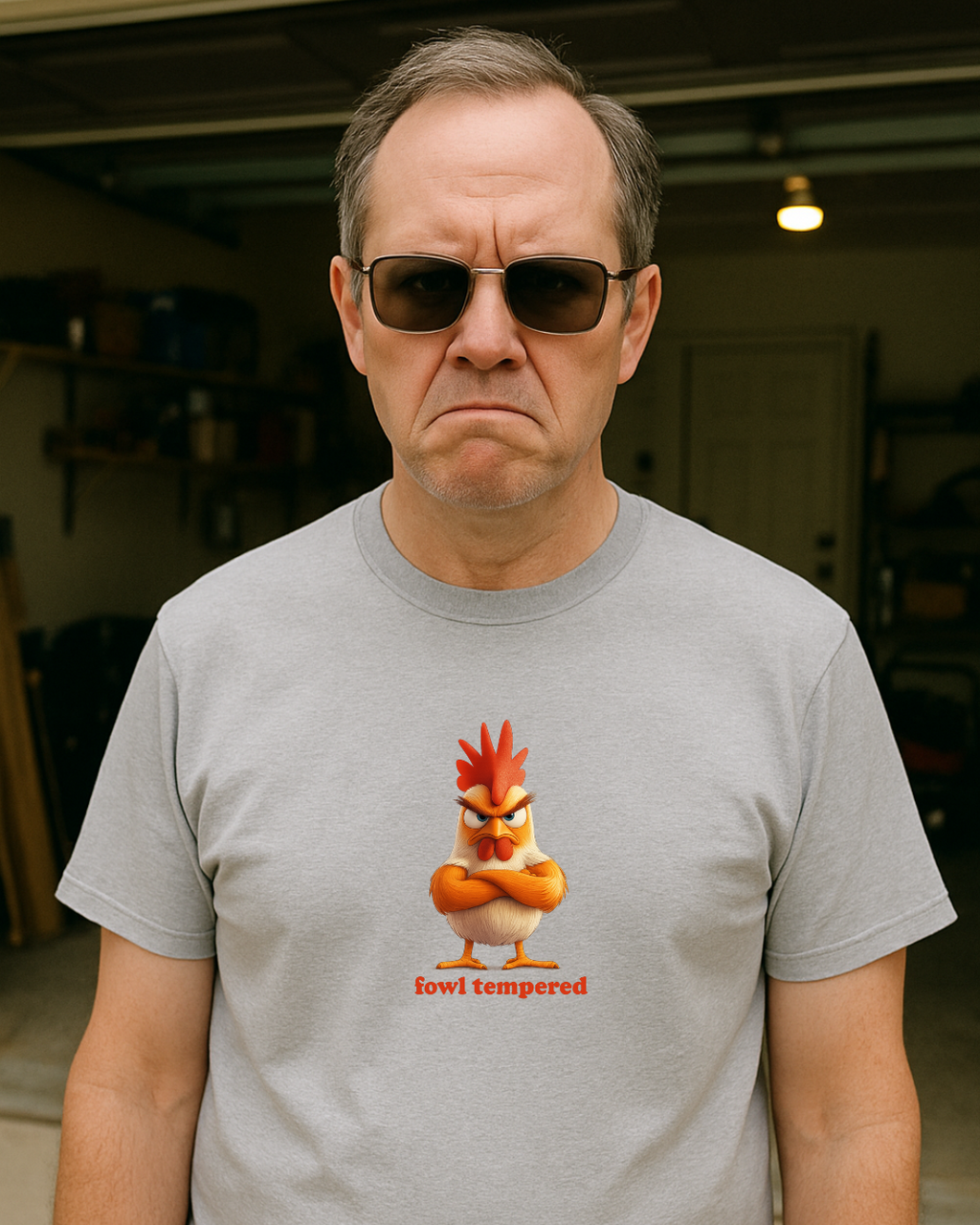 fowl tempered: Unisex classic tee