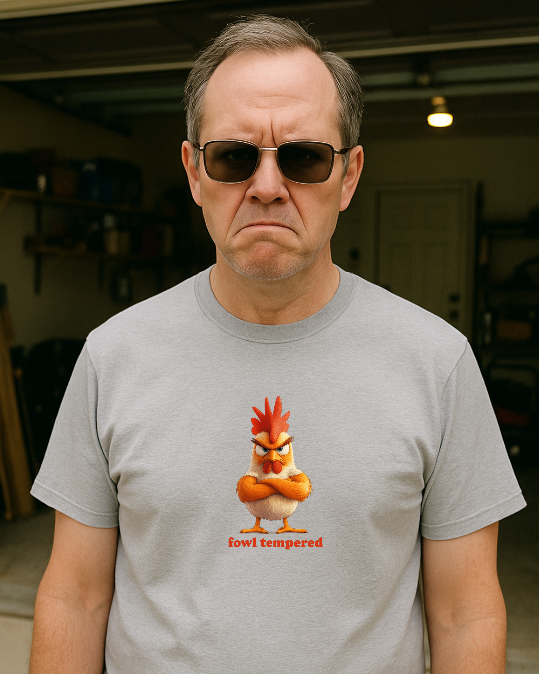 fowl tempered: Unisex classic tee