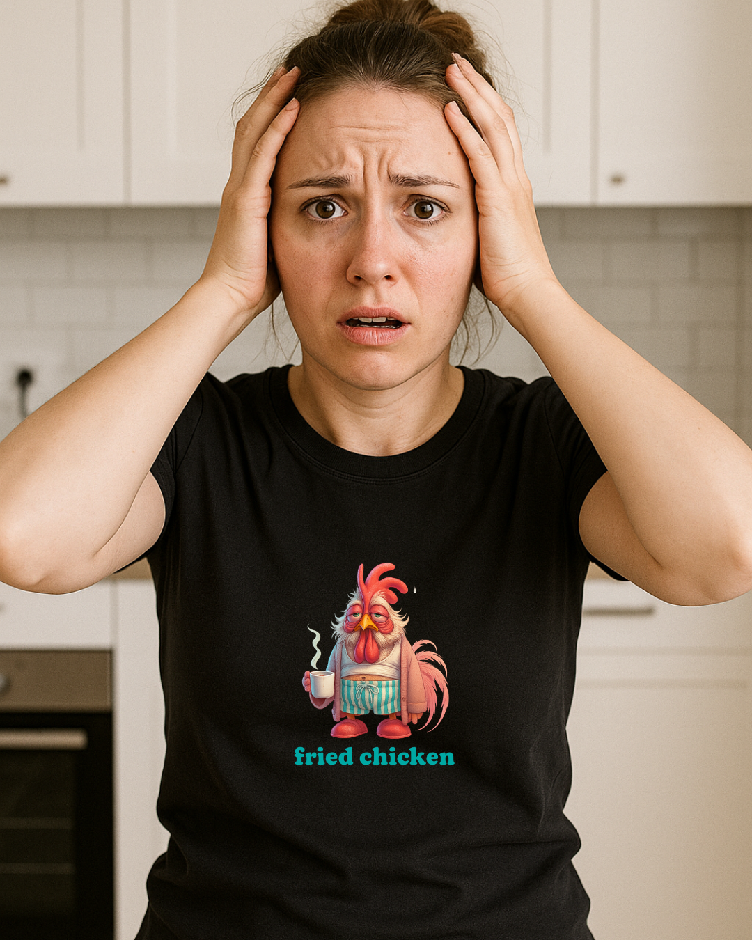 fried chicken: Unisex classic tee